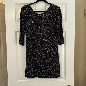 Long Sleeve Floral Dress